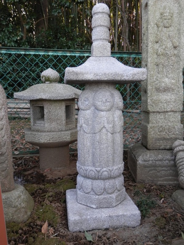 六地蔵石塔 | 茨城県桜川市で石燈籠、墓石、石仏・石造物、手水鉢の